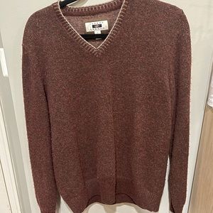 Brown V-neck Sweater
